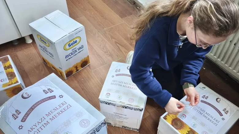 ÇEDES Kapsamında  Ramazan Yardımları İhtiyaç Sahiplerine Ulaştırıldı