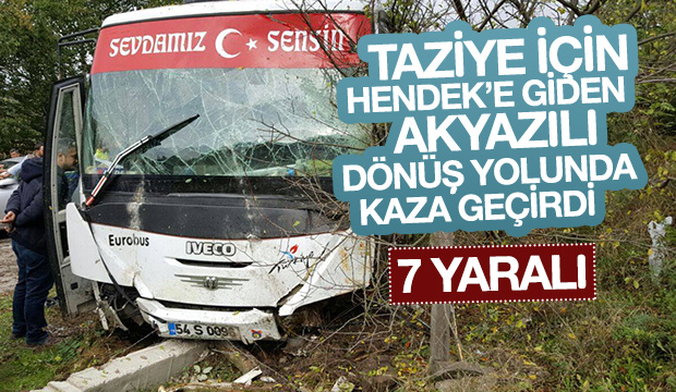 Cenaze Dönüşünde Trafik Kazası