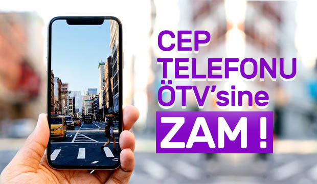 Cep telefonu ÖTVsine Zam
