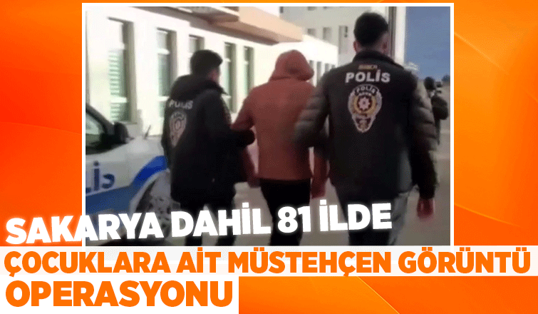 Çevrim İçi Çocuk Müstehcenliği Operasyonu: 50 gözaltı