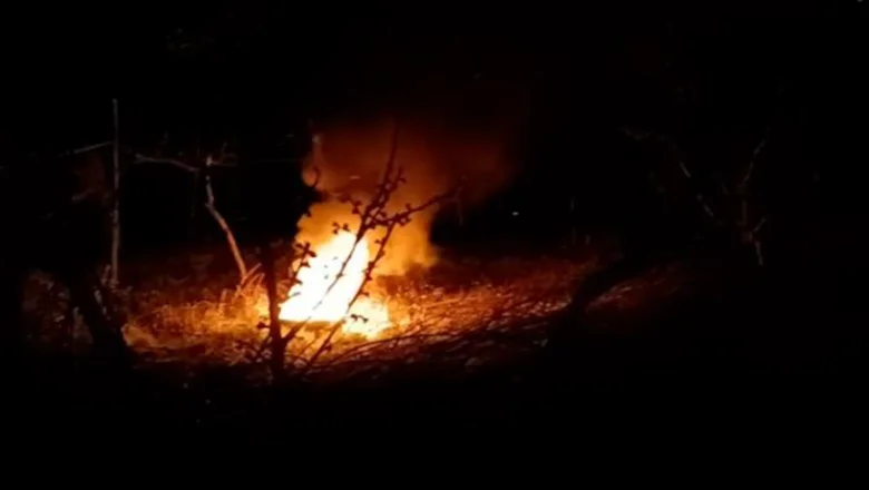 Çiftçiler dona karşı nöbet; Ateş yakıyorlar