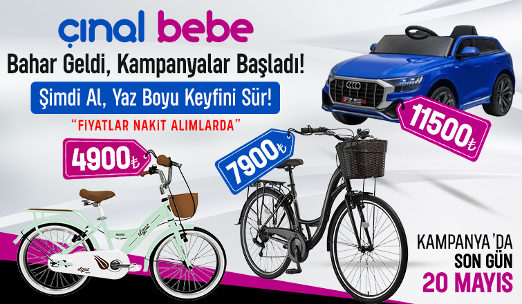 Çınal Bebe'den Bahara Özel Kampanya!