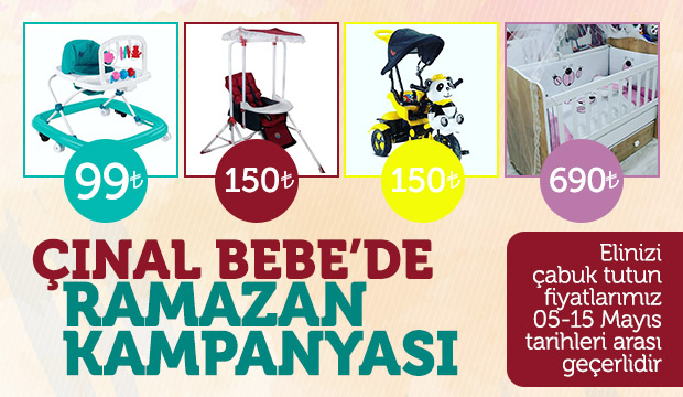 Çınal Bebede Ramazan Kampanyası