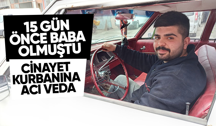 Cinayet kurbanı toprağa verildi