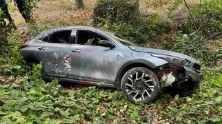 Cip araziye uçtu: 5 kişi yaralandı