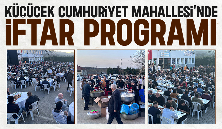 İftar sofrasında buluştular