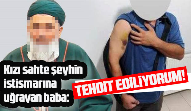 Çocuğu istismara uğrayan baba tehdit ediliyorum