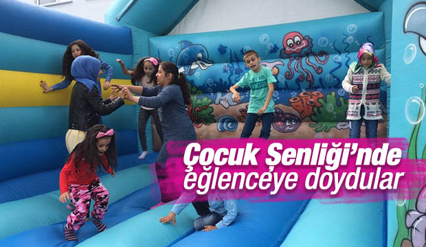 Çocuklar Gönüllerince Eğlendi