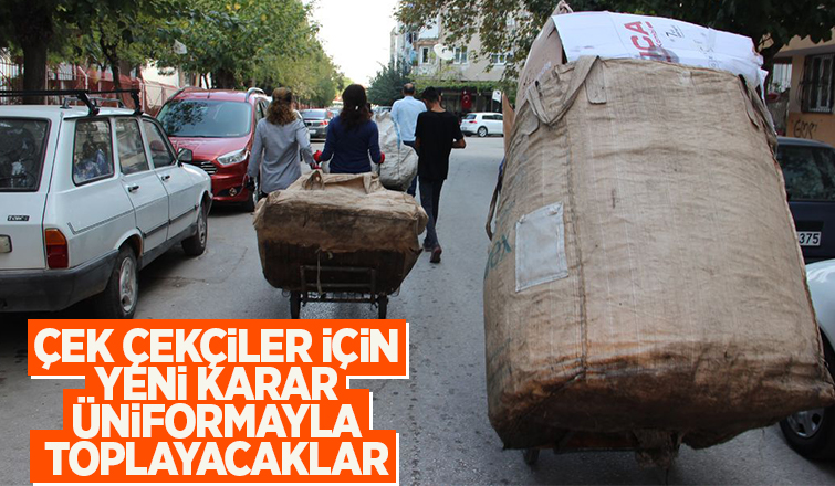 Çöpleri artık üniformayla toplayacaklar
