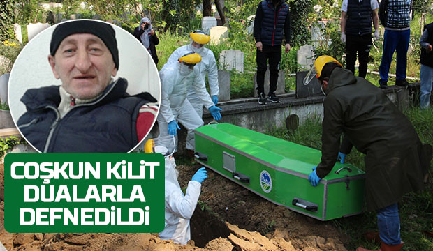 Coşkun Kilit dualarla defnedildi