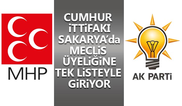 Cumhur İttifakında Tek Liste