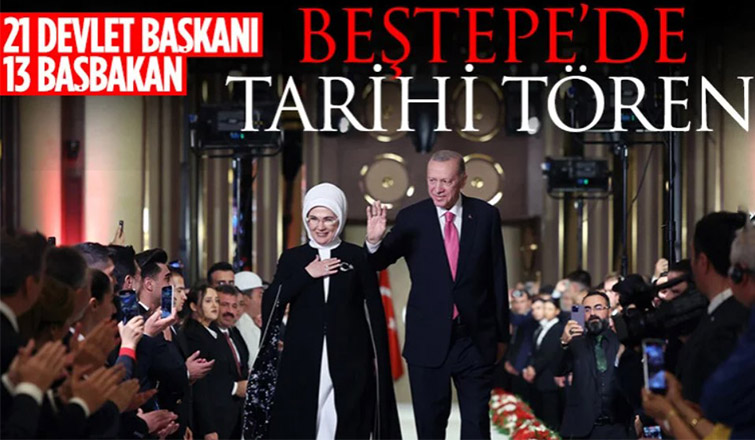 Cumhurbaşkanı Erdoğan, 'Göreve Başlama Töreni'ne katıldı