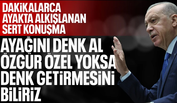 Cumhurbaşkanı Erdoğan'dan Özgür Özel'e: Ayağını denk al!