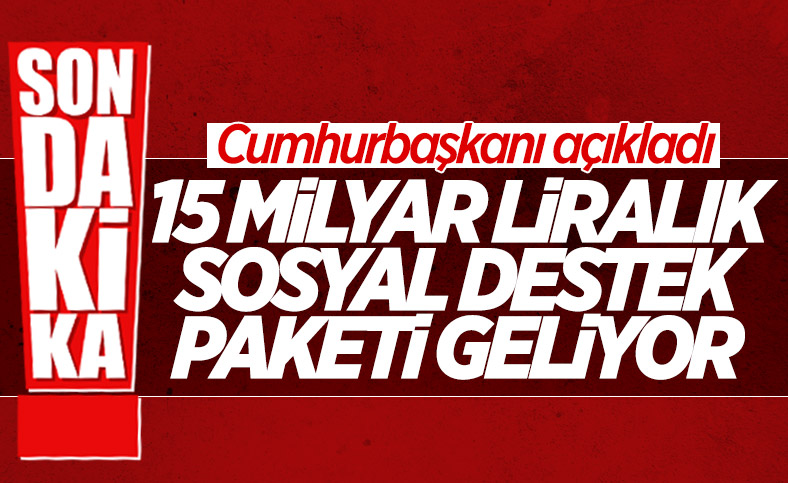 Cumhurbaşkanı Erdoğan'dan yeni sosyal yardım müjdesi
