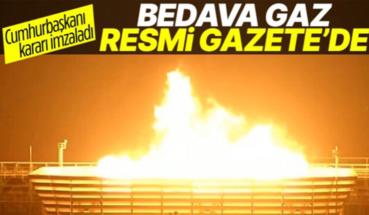Cumhurbaşkanı Erdoğan'ın doğalgaz müjdeleri Resmi Gazete'de yayınlandı