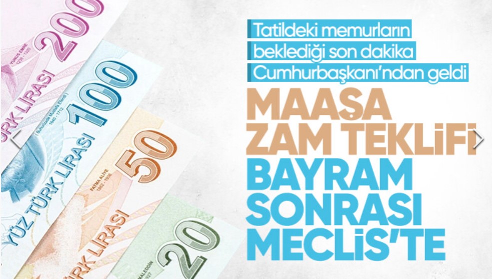 Cumhurbaşkanı Erdoğan, memur ve emekli maaşlarına düzenleme için tarih verdi