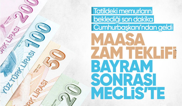 Cumhurbaşkanı Erdoğan, memur ve emekli maaşlarına düzenleme için tarih verdi