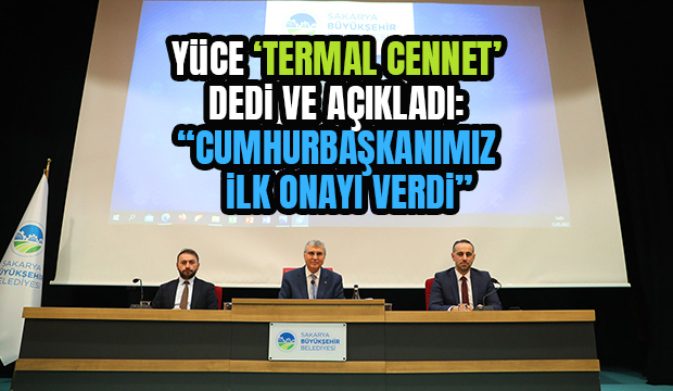 Cumhurbaşkanımız ilk onayı verdi