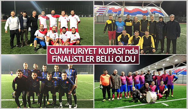 Cumhuriyet Kupası'nda finalistler belli oldu