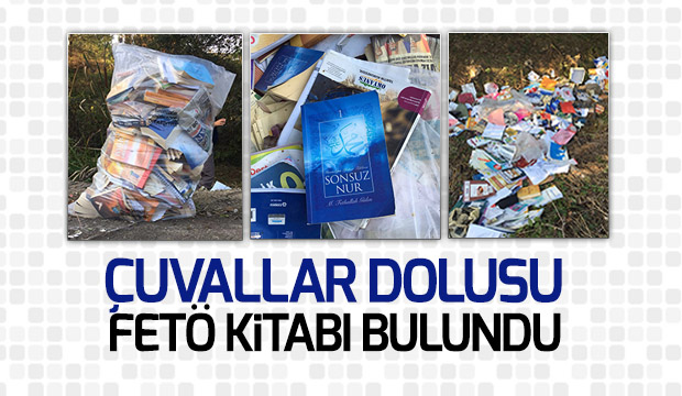 Çuvallar Dolusu FETÖ Kitapları Bulundu