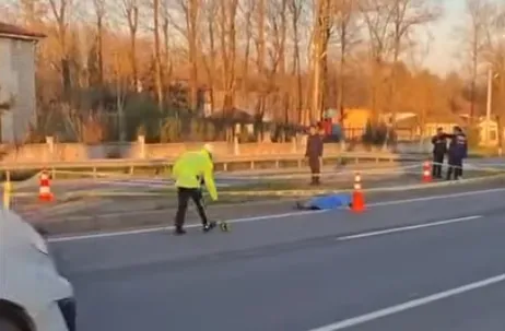 D-100'de feci kaza: Olay yerinde can verdi