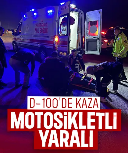 D-100'de kaza