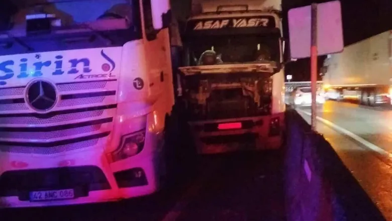 D-650'de zincirleme kaza; Bilecik yönü ulaşıma kapandı