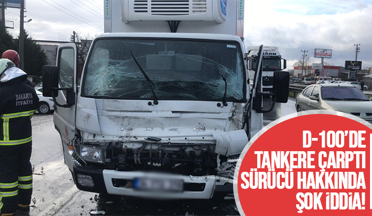 D-100'de kaza
