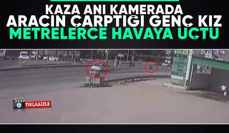 D-100'deki feci kaza kamerada