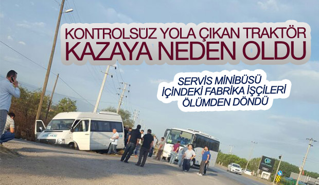 D100 Karayolunda Trafik Kazası 
