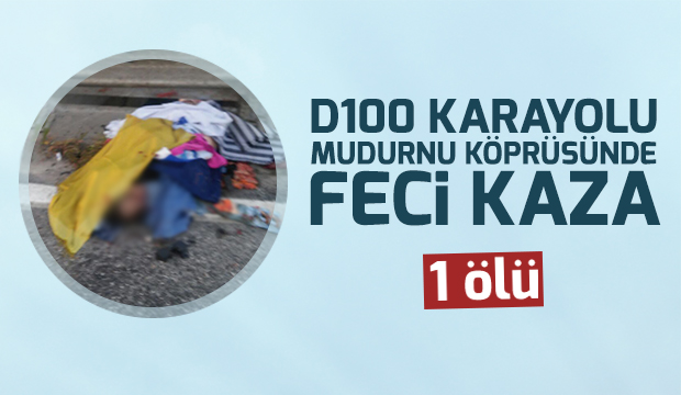 D-100'de Feci Kaza 1 Ölü