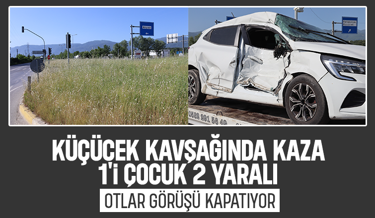 D-140'da kaza 2 yaralı