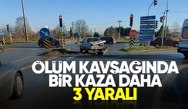 D-140'da kaza: 3 yaralı