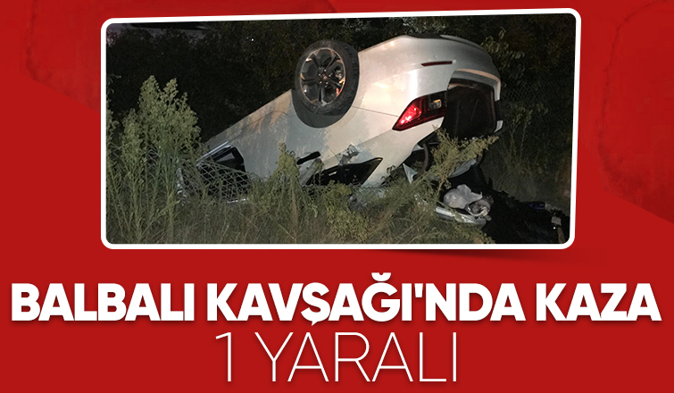 D-140 karayolunda kaza