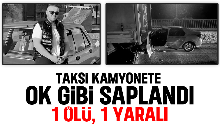 D-650'de feci kaza: 1 ölü, 1 yaralı