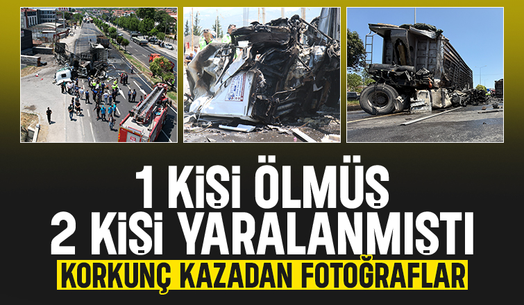D-650'deki korkunç kazanın dehşeti fotoğraflara yansıdı