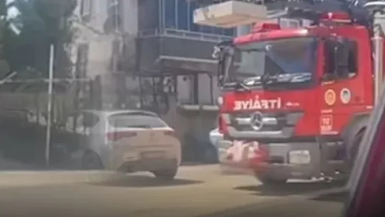 Daireden gelen koku ekipleri alarma geçirdi