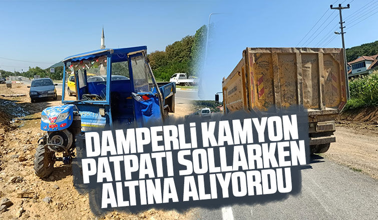 Damperli Kampyon Patpatı sollarken altına alıyordu