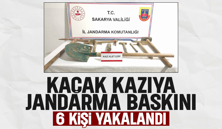 Define arayan 6 kişi suçüstü yakalandı