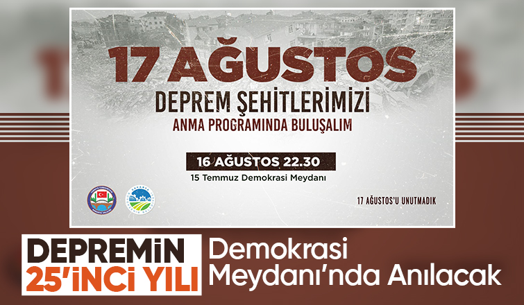 Depremde hayatını kaybedenler anılacak