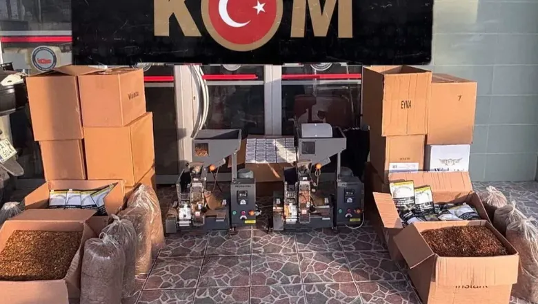 Depoya kaçakçılık baskını