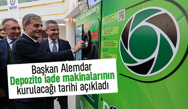 Depozito makinelerinin kurulacağı tarih belli oldu