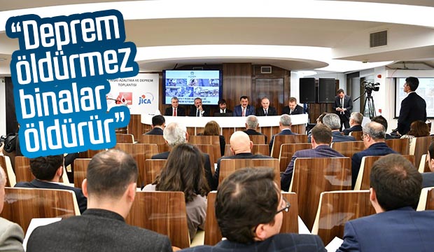 Deprem öldürmez binalar öldürür