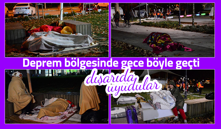 Depremin üstünden 24 saat geçti, korkusu hala sürüyor