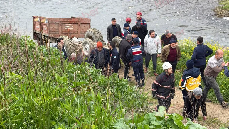Dere kenarında feci ölüm