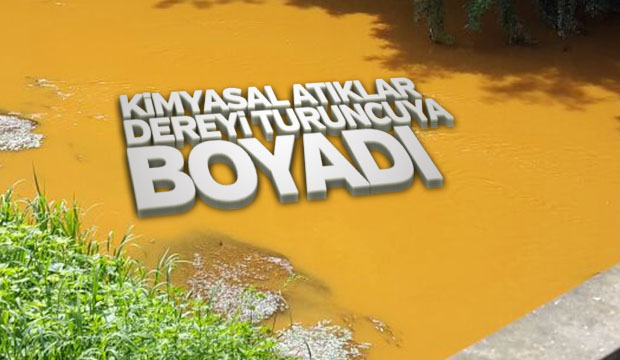  Dereye Akan Atık Sular Tehlike Saçıyor 