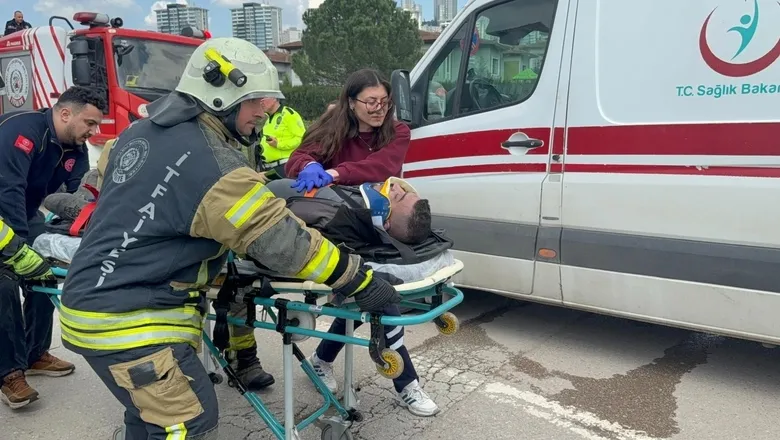 Dereye uçan kamyonetin sürücüsü öldü