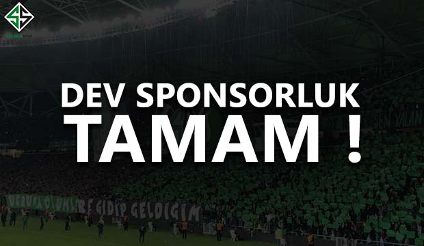Dev sponsorluk tamam