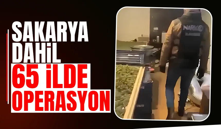 Dev uyuşturucu operasyonu: 768 gözaltı