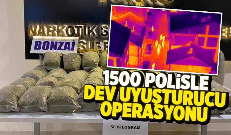 Dev uyuşturucu operasyonu Sakarya'ya uzandı